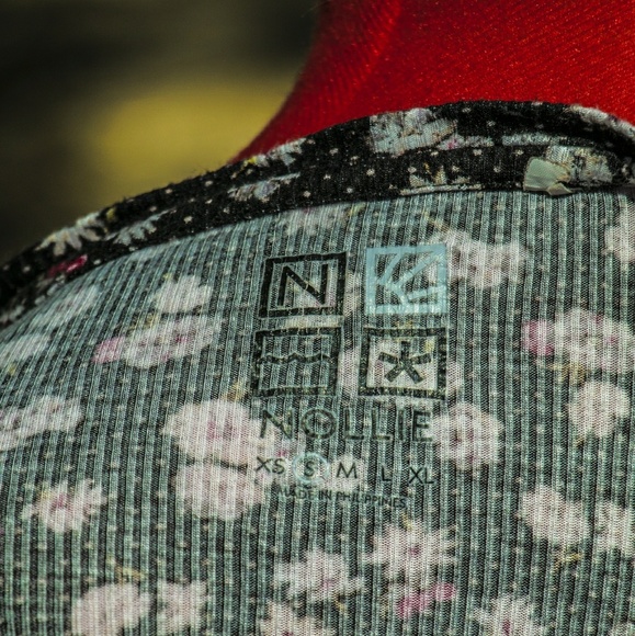 Nollie floral polka dot thermal top - Picture 4 of 5